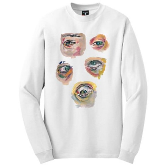 I SEE You Long Sleeve Illustration Shirt - Picture 3 of 3